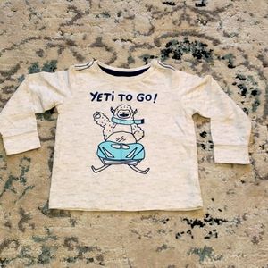 Kids Korner 18m Long Sleeve Yeti Tshirt